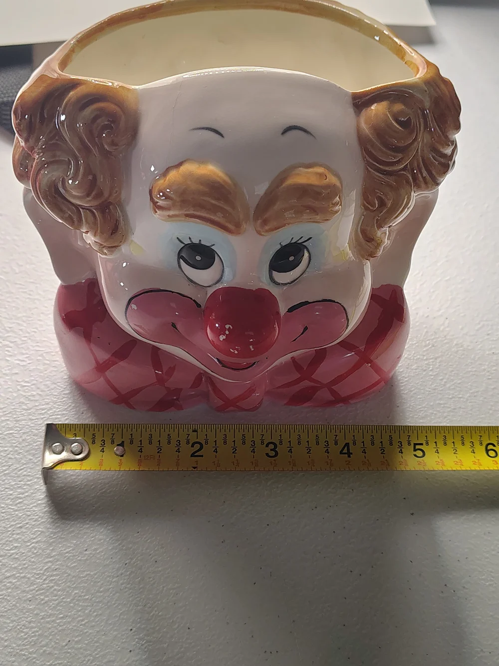 Rare Vintage Napco Clown Planter/Head Vase